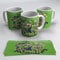 newseny Taza de Luigi Bros - 320ml Cerámica (Merch de Luigi Bros, Hermano de Mario Bros) (Luigis)