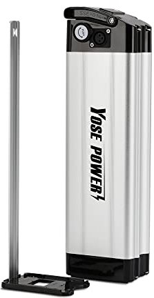 SHIMOST E-Bike Batterie Li-ION 36V 15,6Ah avec Chargeur pour vélo électrique Pedelec VTT Phylion/XH370-10J Zhenlong/ZL1010-F