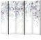murando - Paravent Raumteiler Innen Natur Foto Paravent 225x172 cm 5-teilig Einseitig Raumtrenner Trennwand Holz Room Divider Mobiler Sichtschutz Spanische Wand Raum Abtrennung Blätter b-C-0615-z-d