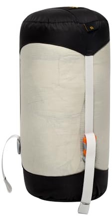 AEGISMAX Ultraleichter Kompressionssack für Schlafsack, Zubehör, wasserdicht, Nylon, Outdoor, ultraleichte Aufbewahrungstasche (45 l, Achatgrau)