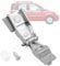 Hsthe Sea Car Door Handle Hinge Repair Kit for Fiat 500 Models 2012-2015 Replacement Part Number 51964555 51939041