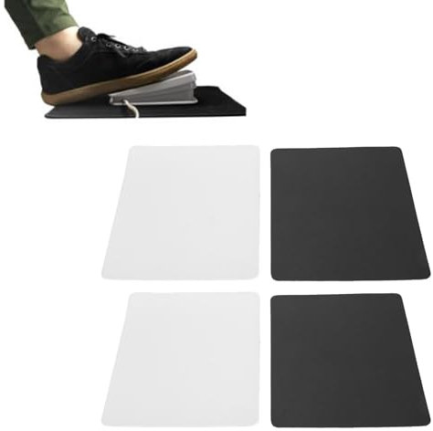 4 Stück Nähmaschinen FußPedalmatte, Rutschfeste Unterlage für Nähmaschinenpedal, Nähmaschinen Dämpfungsmatte, Pedalmatte, Nähmaschine und Sergers Zubehör