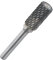 Fresa de metal duro, brocas de metal duro con vástago de 1/4 pulgadas, lima giratoria de doble corte, punta de fresado de 12 mm de diámetro, corte de extremo cilíndrico, terraja para trabajar metal