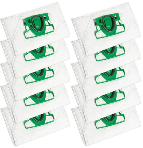 10 Stück Staubsaugerbeutel für Vorwerk Kobold 200 Filtertüten Ersatz Beutel Zubehör Mikrofaser Staubbeutel für Vorwerk Kobold VK200 FP200 Staubsauger Vorwerk Filterbeutel