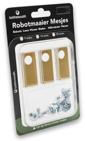 9x To the South® Robot Tondeuse Lames Titane Convient pour Honda Miimo HRM 1000-9 pièces