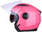 JATIBOSH Casco Moto Demi-Jet Moto Cross Casco Scooter Caschi Motorino Vintage, Casco Semiaperto Adulto con Doppia Visiera, Piloto Urbano Helm Certificato ECE