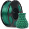 Flashforge Sparkle HS PLA Filament 1,75 mm 1 kg - Hochgeschwindigkeits-3D-Druckfilament mit Glitzereffekt in schimmerndem Aurora-Grün