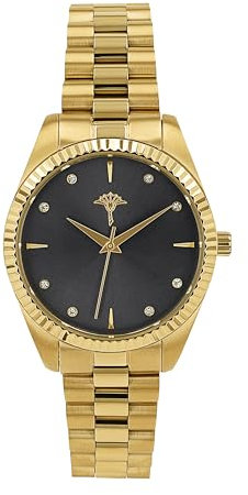 JOOP! Armbanduhr Damen Quarzuhr Analog, mit Edelstahl Armband, Grau, 10 bar Wasserdicht, Kommt in Uhren Geschenk Box, 2039569