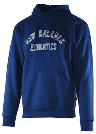 New Balance Graphic Hoodie Herren Kapuzenpullover Nb Navy Gr. XL sportliches Design trifft auf hohen lockerer Passform.