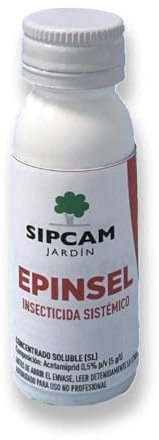 Insecticida Sistémico Epinsel 25ml (Nuevo Formato de EPIK) MUY EFICA | Contra Cochinillas, Pulgones, Mosca Blanca, Escarabajo de la Patata y Minadores | Protección hasta 4 Semanas | Nexum Market