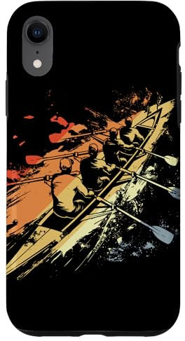 Gráfico retro del equipo de remo Carcasa para iPhone XR
