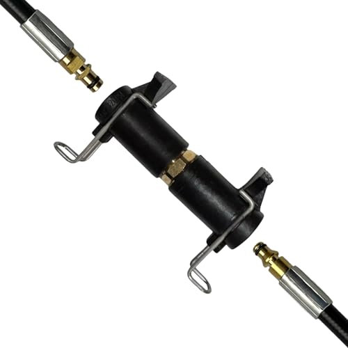 Adaptateur de raccord de tuyau haute pression compatible avec Parkside Kärcher série K Raccord rapide Quick Connect en laiton en acier inoxydable Accessoire de nettoyeur haute pression (KARCHER K sur