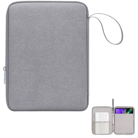 XPEX 9-11 Pollici Custodia per Tablet,Borsa Tablet Resistente All'acqua,Tessuto antiurto a tre strati,Compatibile con tablet iPhone/Samsung/Xiaomi/Huawei