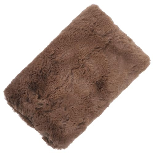 SKISUNO Tragbarer Handwärmer Muff aus Kunstpelz Gefüttert Warmes Winteraccessoire für Outdoor Party Kuscheliges Kissen für Kalte Hände
