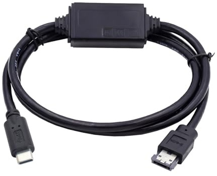 NGFF USB 3.1 Typ-C USB-C 5 Gbit/s auf Power over eSATA DC5V Adapter USB 2.0 auf HDD/SSD/ODD eSATAp Konverter