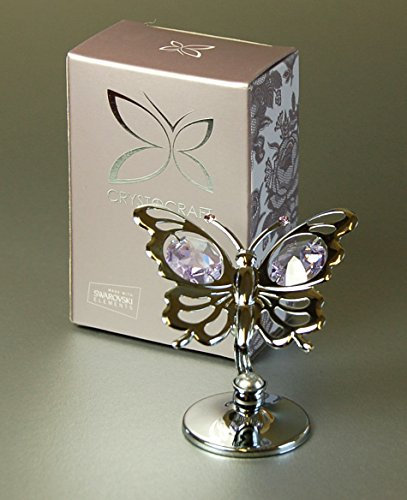 Crystocraft Mini Schmetterling mit Swarovski-Kristallen