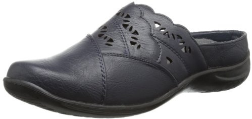 Easy Street womens Forever clogs and mules shoes, New Navy, 7.5 US