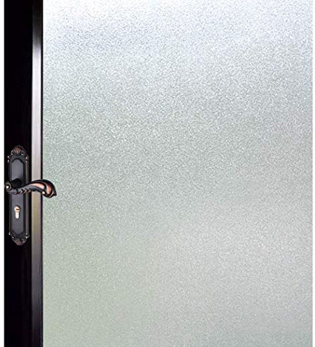 DuoFire Stained Glass Privacy Glass Film Non-Adhesive Static Cling Window Film DS001 (23.6x118 Inch)