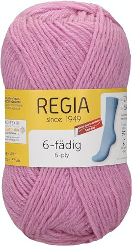 Regia Schachenmayr 6-Fädig Uni, 50G Himbeere Handstrickgarne