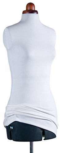 Bezüge für verstellbare Büsten (L, Offwhite)