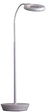 Mighty Bright wiederaufladbare LED-Stehleuchte Lampe & Lupe - UK/EU Stecker