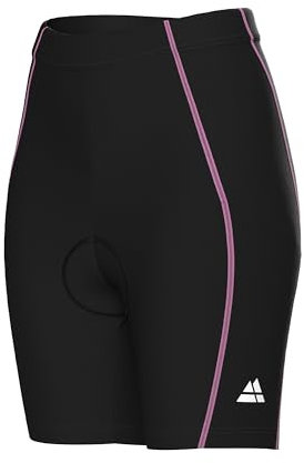 DANISH ENDURANCE Kurze Radlerhose für Damen S Schwarz/Pink