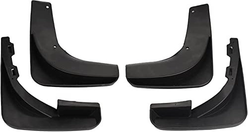 4 Stücke Auto Schmutzfänger Kotflügel für VW Golf 6 2008-2013, Vorne Hinten Schwarz Spritzschutz Mudguards Schutz Dekoration