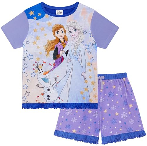 Disney Die Eiskönigin/Frozen Kurzer Schlafanzug für Mädchen