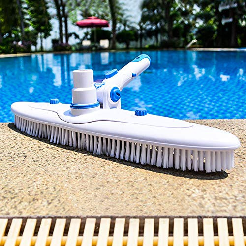 Cepillo de Limpieza para Piscina, Limpiador de Piscina para Paredes, Accesorio para Piscina, Cepillo de Musgo Extraíble, Herramienta para Cepillo, Exfoliante para Piscina,