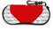 GQWJKSZ Custodia per occhiali, Happy Valentines Day Heartbeat Will Be Occhiali da sole Custodia morbida Custodia per occhiali con cerniera in neoprene ultraleggero con moschettone