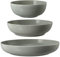 Seltmann Weiden Beat Perlgrau Foodbowl Set 3tlg. 20/25/28 cm