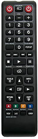 AK59-00149A Replace Remote Control for Samsung Blu-Ray Disc Player Replace Remote Control BD-F5100 BD-FM51