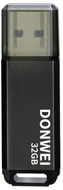 DONWEI USB Stick 32gb,Memory Stick,Speicherstick,USB Stick 2.0-Schwarz