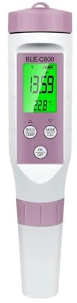 BLE-C600 Bluetooth-kompatibel Wasser Qualität Stift 7 In 1 PH EC TDS ORP SALZ SG Temp Meter APP Intelligente Steuerung Tester