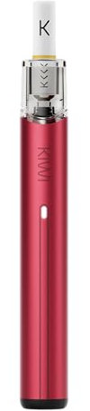 KIWI Spark, Starter Kit, Sigaretta Elettronica con sistema a Pod aperto, 2,0 ml, Batteria da 700 mAh, senza nicotina, no E-liquid (Red)