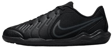 NIKE Jr. Tiempo Legend 10 Academy Ic Sneaker, Black Deep Jungle Black, 2.5 UK