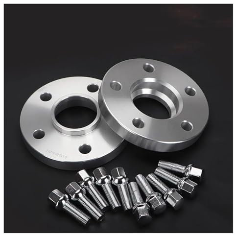 DZSMSRTG Spurverbreiterungen 2 Stück 12/15/20mm PCD 5x112 CB 66,5 Legierung Rad Spacer Anzug Auto Für Benz W169 W176 W245 W246 W204 C204 M14x1,5 Distanzscheiben Set(15mm)