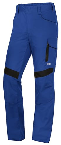 Uvex suXXeed Industry Bundhose - Sportive Herren Arbeitshose mit Stretch-Bund & Knietaschen - Größe 60