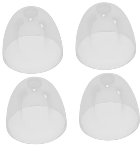TOYANDONA 4 Pcs Baby Bottle Lids Replacement Home Feeding Bottle Caps Reusable Leakproof Food-Grade Plastic