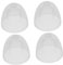 TOYANDONA 4 Pcs Baby Bottle Lids Replacement Home Feeding Bottle Caps Reusable Leakproof Food-Grade Plastic