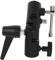 QUMIIRITY Light Stand Adapter Umbrella Holder Dual Flash Mount Flash Lamp Bracket for Off Camera Tripod Shaped Design Photography Umbrella Clamp Compact Durable
