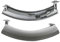 Drum Washing Machine Door Handle. Compatible With Siemens. WD14H340TR WS10M460TI WS10M3N0TI Replace Door Handle.(Silver 1 piece)