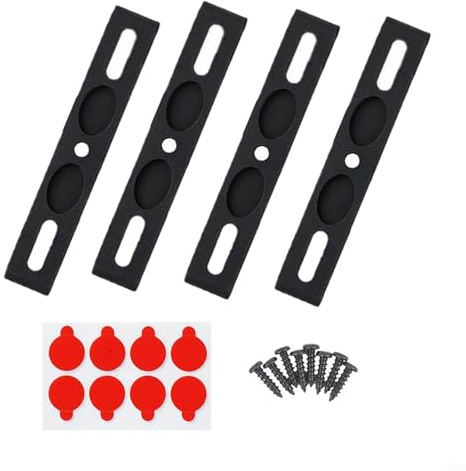 4X Frameless License Plate Holder Car Tag Holder Car Tag Frame