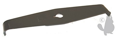 GREENSTAR - Lame 2 Dents - Spéciale Ronces - Adaptable Pour Débroussailleuse - Coupe De 320 mm, Alésage 20 mm & Epaisseur 4 mm - Qualité Supérieure