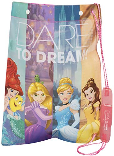 Disney Prinzessinnen Schwimmtasche, Gymtasche, Sportbeutel, wasserfestes PVC