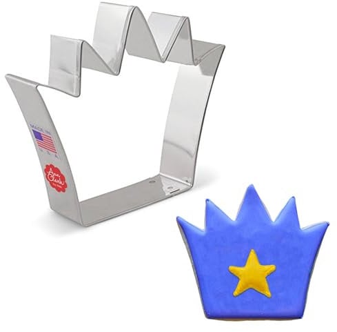 Ann Clark Cookie Cutters King Crown Cookie Cutter, 10.8 cm King's Coronation