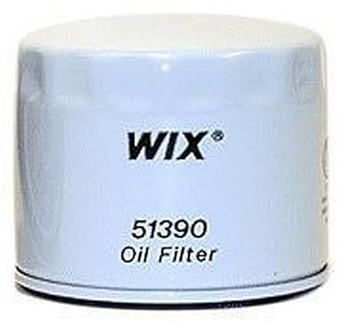 WIX 51390 Oil Filter Replacement, Built for Synthetic and High Mileage Oil - Compatible with Ford Wheel Tractors, Honda Cars (73-79)