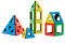 Magnetic Polydron Starter Set - Bright Coloured Magnetic Building Construction Shape Education Learning Toy - Magnetic Squares and Triangles - 3 Years + - 32 Pieces