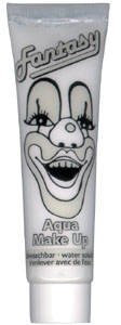 PARTY DISCOUNT ® Aqua Schminke in der Tube, 15ml, Weiß