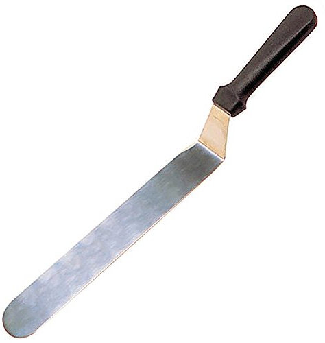 Matfer - spatule coudee inox l 313 mm